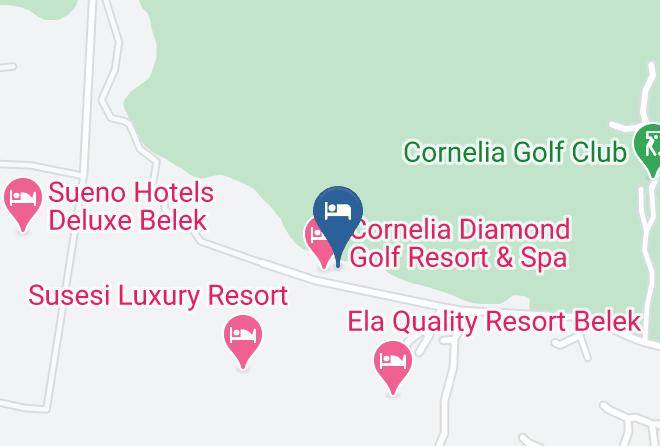 Antalya - Cornelia Diamond Belek Sahil Maps