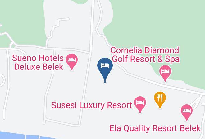 Antalya - Cornelia Crassula Spa Maps
