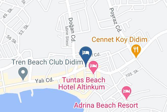 Didim - Corner Boutique Hotel Maps