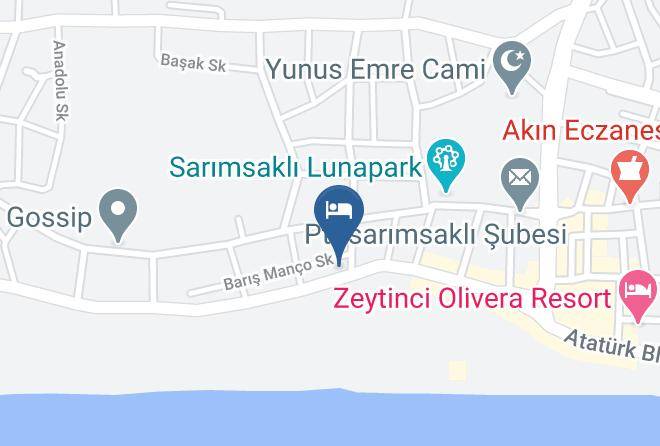 Ayvalik - Corner Butik Otel Maps