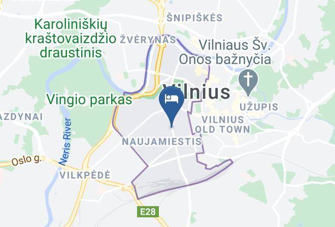 Vilnius - Corner Hotel Maps