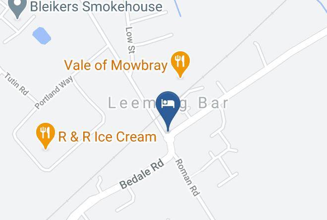North Yorkshire - Corner House Hotel Maps