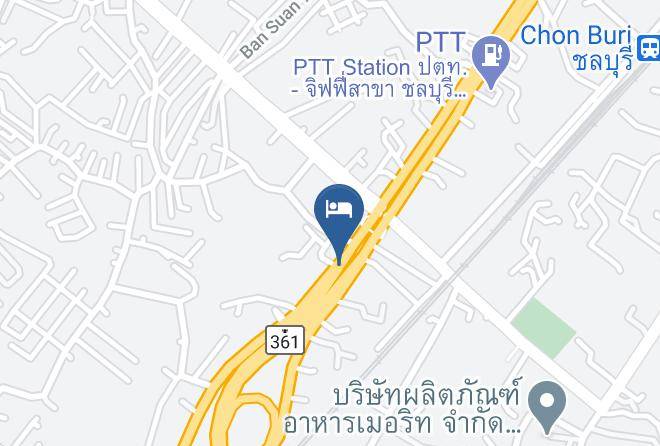 Mueang Chonburi District - Corner Restaurant & Hotel Maps