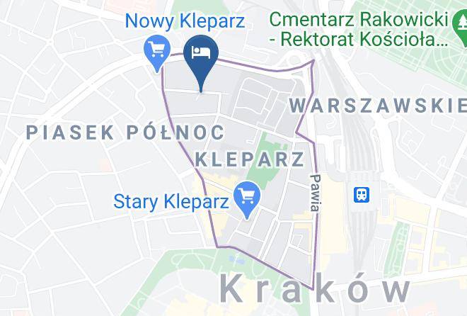 Cracow - Corner19 Hotel Maps