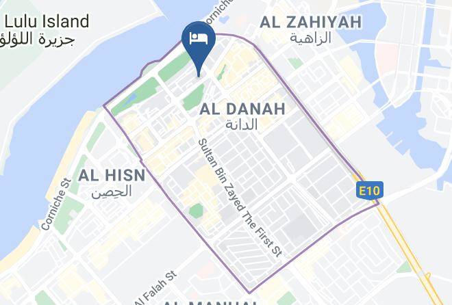 Abu Dhabi - Corniche Hotel Abu Dhabi Maps