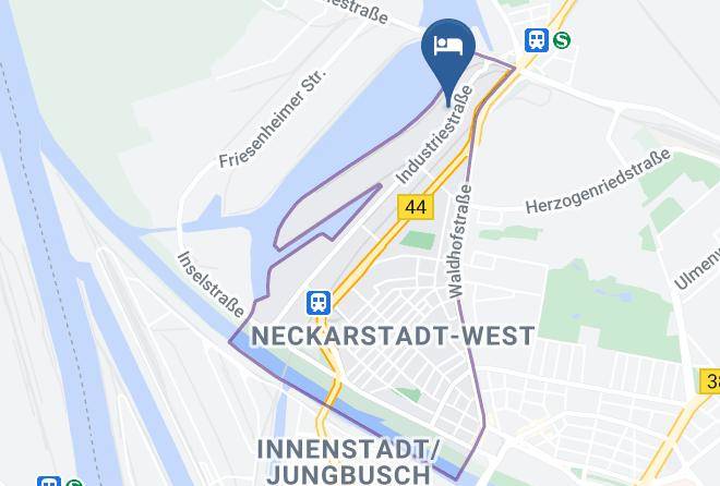 Mannheim - Corniche Hotel Maps