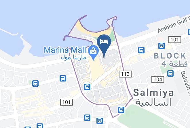 Al Salmiyah - Corniche Hotel Maps