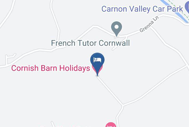 Cornwall - Cornish Barn Holidays Maps