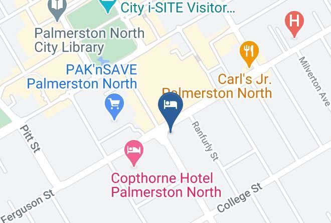Palmerston North - Cornwall Motor Lodge Maps