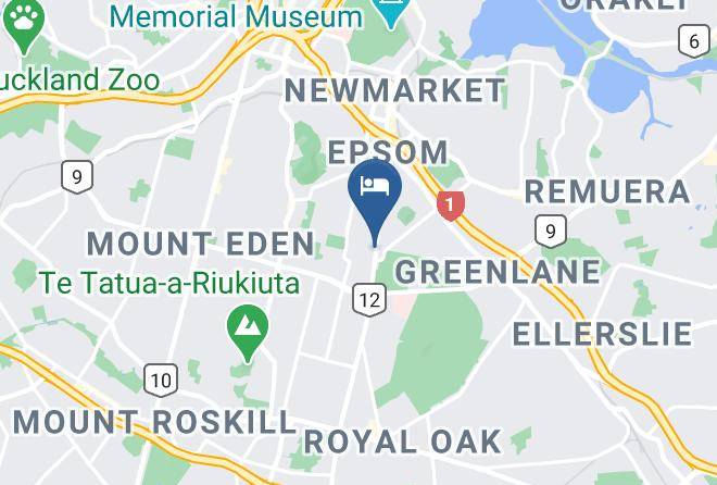 Cornwall Park Motor Inn Map