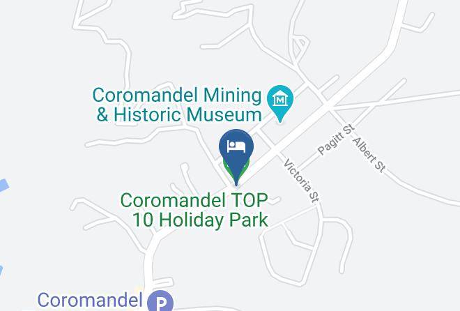 Thames Coromandel - Coromandel Top 10 Holiday Park Maps