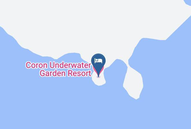 Palawan - Coron Underwater Garden Resort Maps