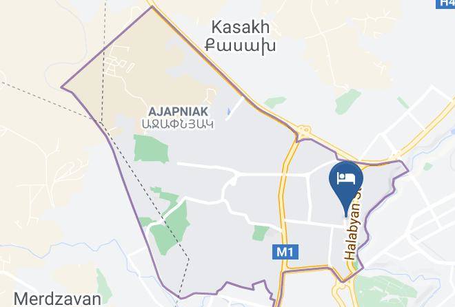 Yerevan - Corona Hotel Maps