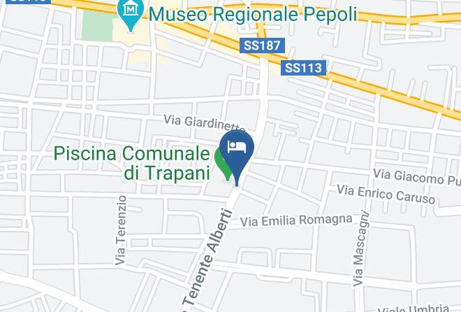 Trapani - Corona Vacanze Camere Maps