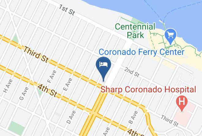 San Diego - Coronado Inn Maps