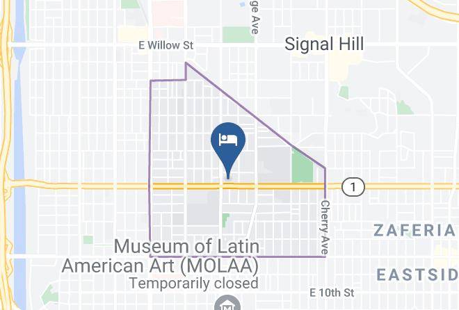 Los Angeles - Coronado Motel Maps