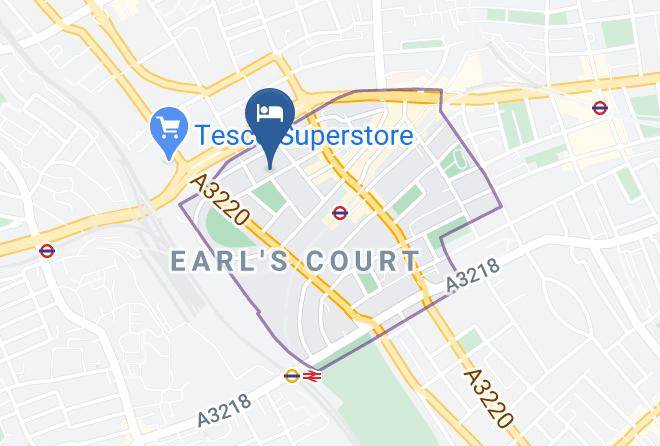 London - Coronation Hotel Maps