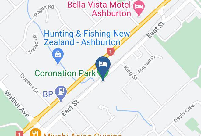 Ashburton - Coronation Park Maps