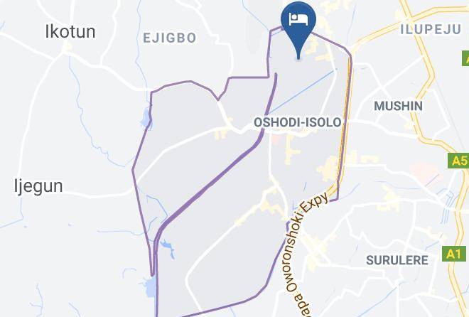 Mushin - Coronia Hotel Maps