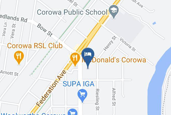 Federation - Corowa Gateway Motel Maps