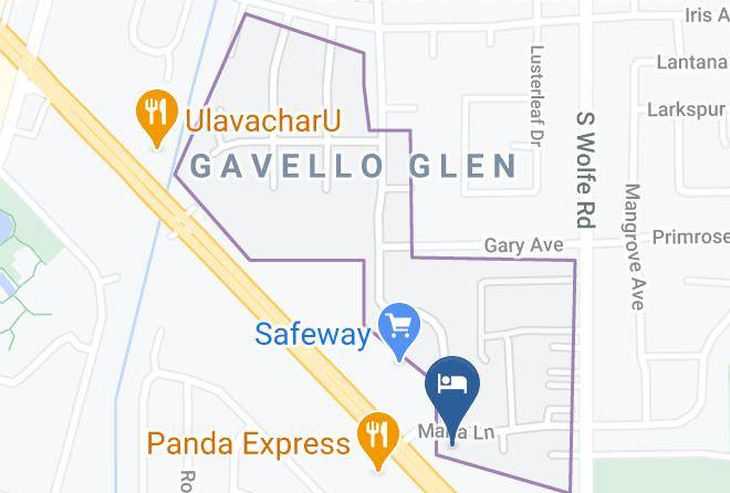 Santa Clara - Corporate Inn Sunnyvale Maps