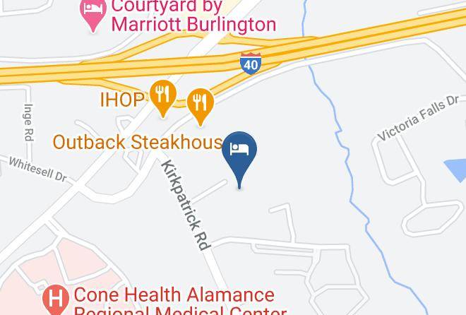 Alamance - Corporate Suites Of Burlington Maps