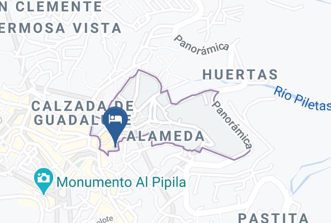 Guanajuato Alameda - Corral D Comedias Maps