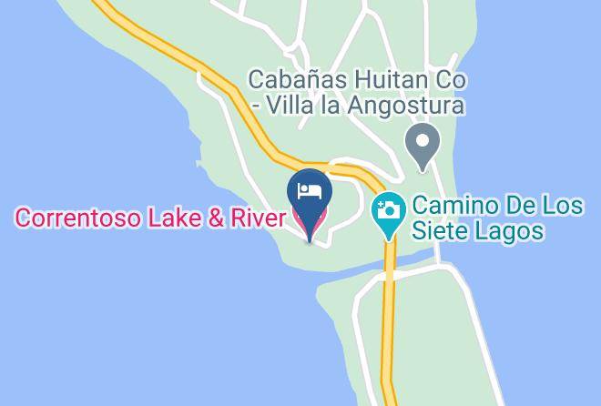 Villa La Angostura - Correntoso Lake & River Hotel Maps