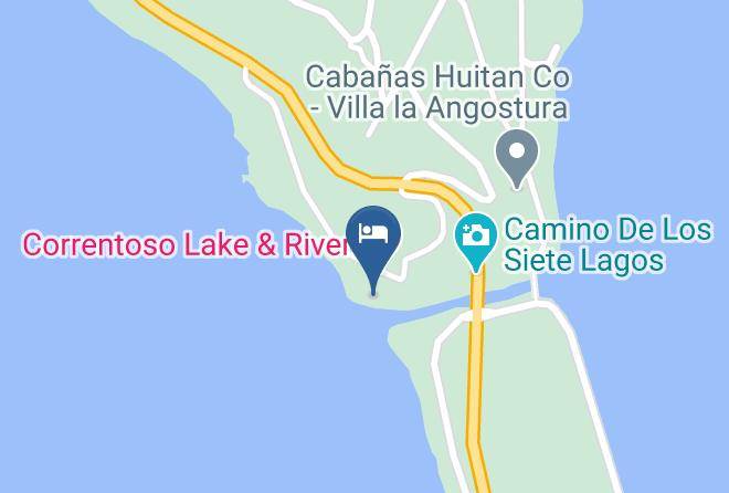 Villa La Angostura - Correntoso Lake & River Maps