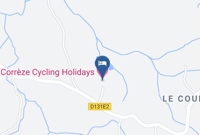 Correze - Correze Cycling Holidays Maps