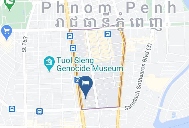 Chamkar Mon - Corriander Restaurant Maps