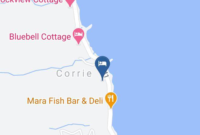 North Ayrshire - Corrie Hotel Maps