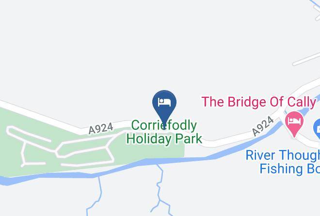 Perth And Kinross - Corriefodly Holiday Park Maps