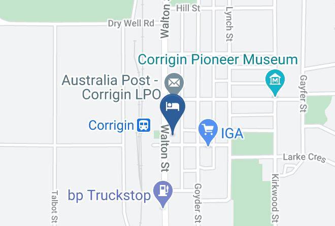 Corrigin - Corrigin Hotel Maps