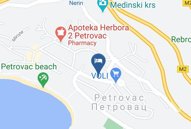 Budva - Corso Levante Maps