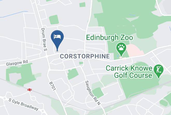 Edinburgh City - Corstorphine Lodge Hotel Maps