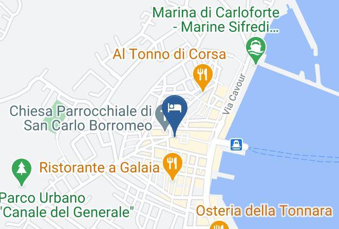 Province Of South Sardinia - Corte Case Vacanza Maps