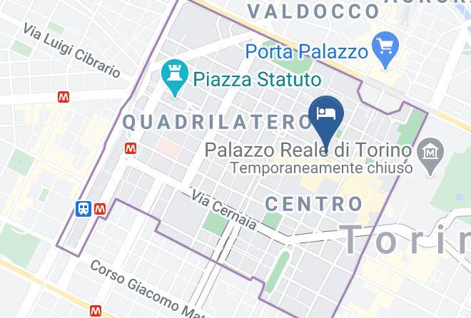 Turin - Corte D'appello Maps