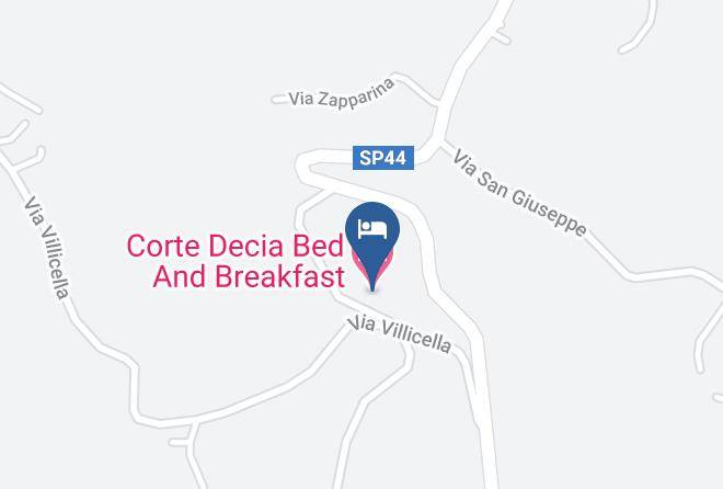 Rimini - Corte Decia Bed And Breakfast Maps