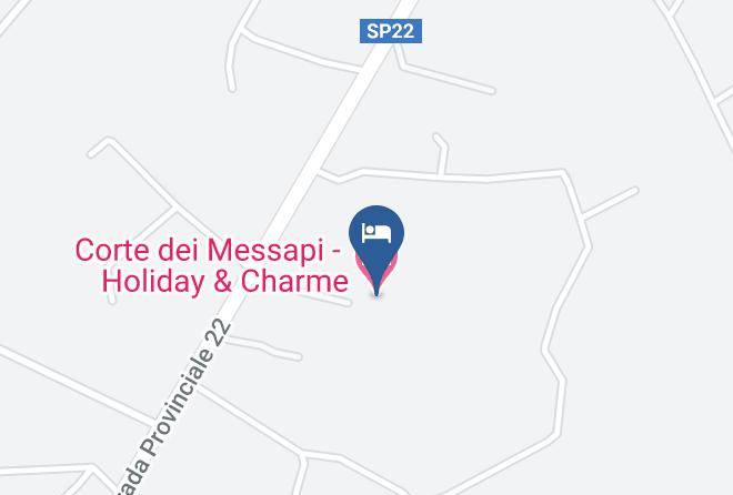 Brindisi - Corte Dei Messapi Holiday & Charme Maps