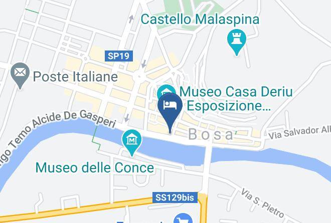 Oristano - Corte Fiorita Albergo Diffuso Maps