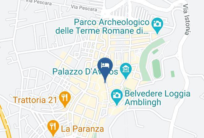 Chieti - Corte Rossetti Le Dimore B&b Maps