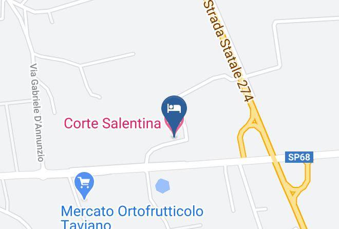 Lecce - Corte Salentina Maps