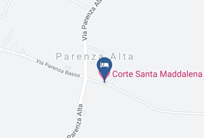 Corte Santa Maddalena Map