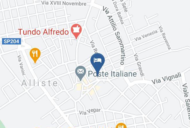 Lecce - Cortere B&b Maps