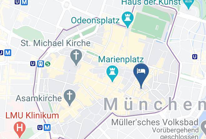 Munich District - Cortiina Hotel Maps