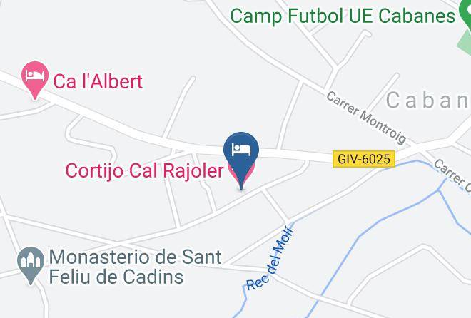 Girona - Cortijo Cal Rajoler Maps