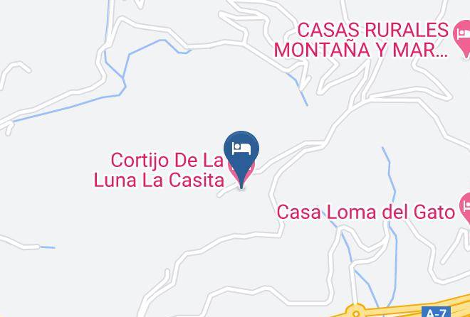 Granada - Cortijo De La Luna La Casita Maps