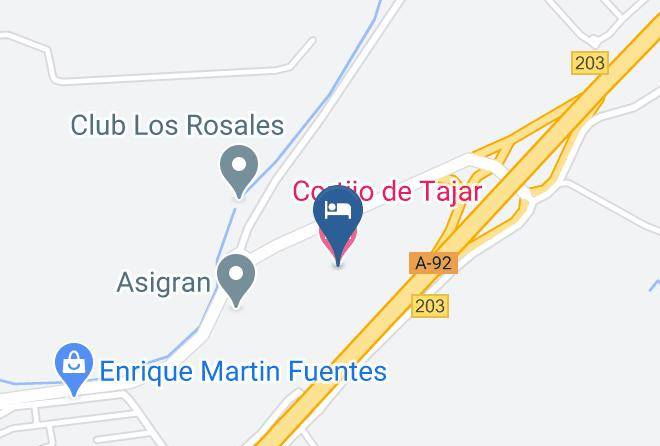 Granada - Cortijo De Tajar Hotel Maps