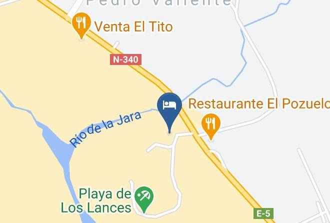 Cortijo El Pozuelo Karte - Andalusia - Cadiz